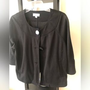 Woman black jacket